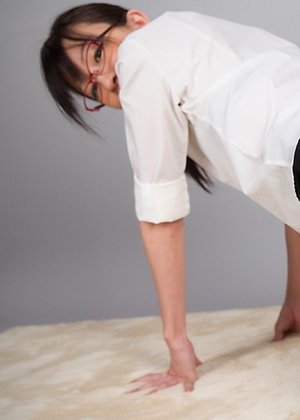 ayaka mikami, fishnet pantyhose, footjobs, heels, jerking, longlegs, shaved pussy, skinny, 