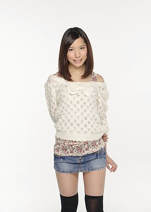 jeans, kurara makise, solo girl, stockings, teen, upskirt, 
