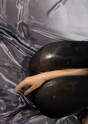 masturbate, oiled, pantyhose, pussy, sena sakura, solo girl, teasing, 